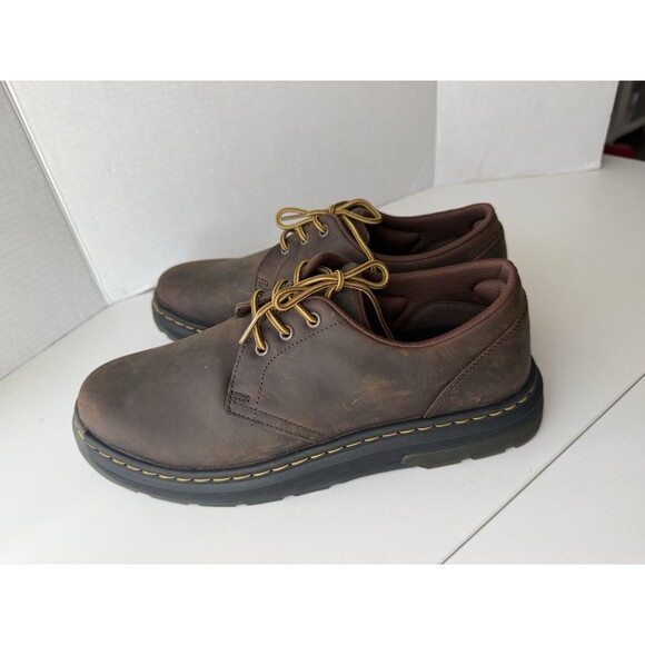 Dr. Martens Crewson Lo Shoes Mens Size 12 Oxford Doc Marten Leather Brown NWOT main image 11